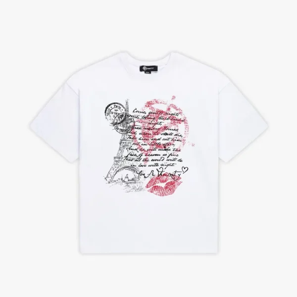 Love letter tee white - Avenue Wear