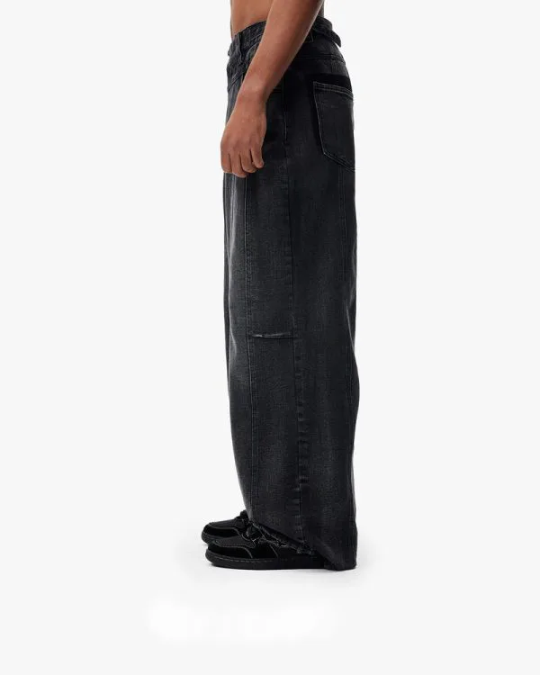 MAXIMUM DENIM CONCRETE - Pantalons & Jorts - streetwear Avenue Wear