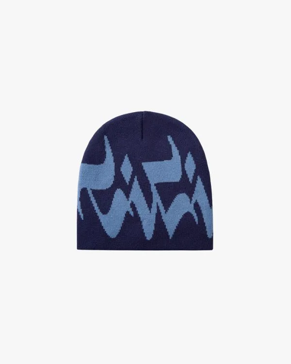 Mirage beanie blue - Avenue Wear
