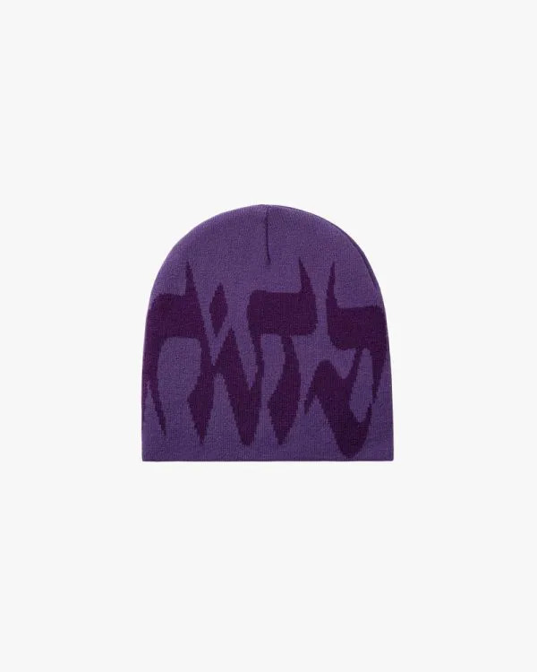 MIRAGE BEANIE - VIOLET - Accessoires - streetwear Avenue Wear