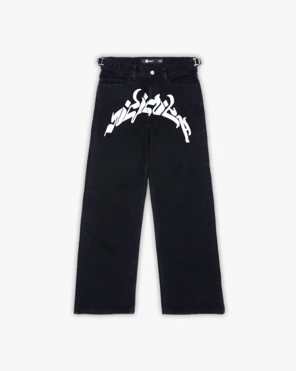 Mirage denim black white - Avenue Wear