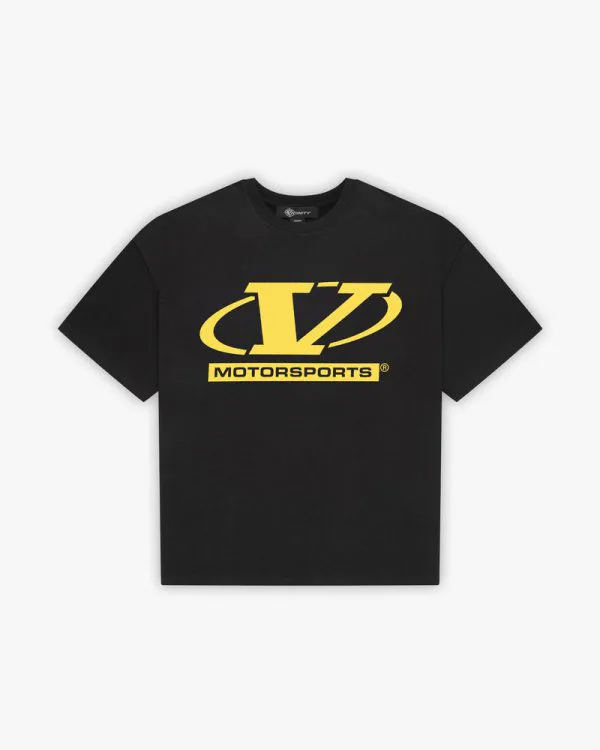 Motorsports tee black - Avenue Wear