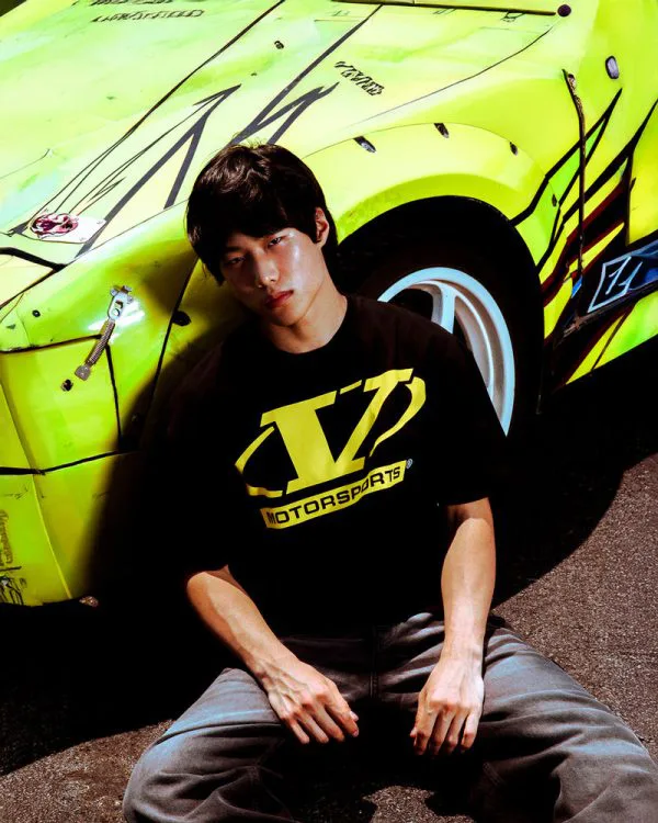 MOTORSPORTS TEE BLACK - T-Shirts - streetwear Avenue Wear