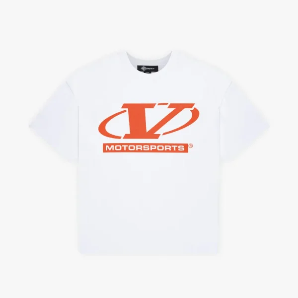 Motorsports tee white - Avenue Wear