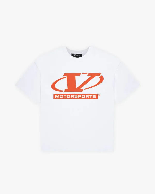 Motorsports tee white - Avenue Wear