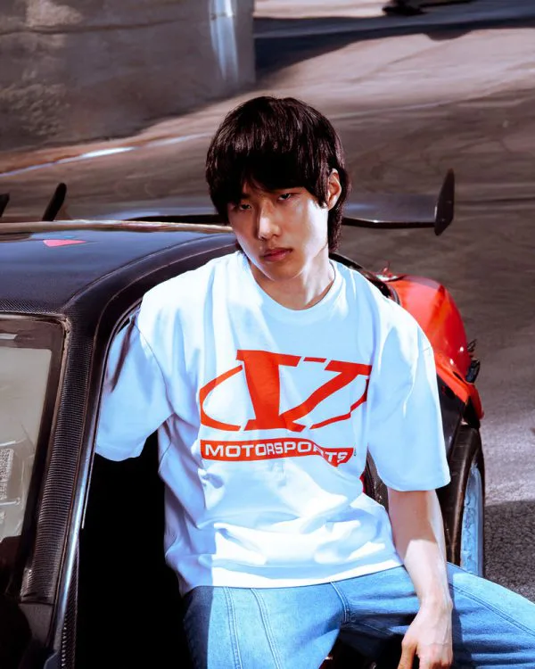 MOTORSPORTS TEE WHITE - T-Shirts - streetwear Avenue Wear