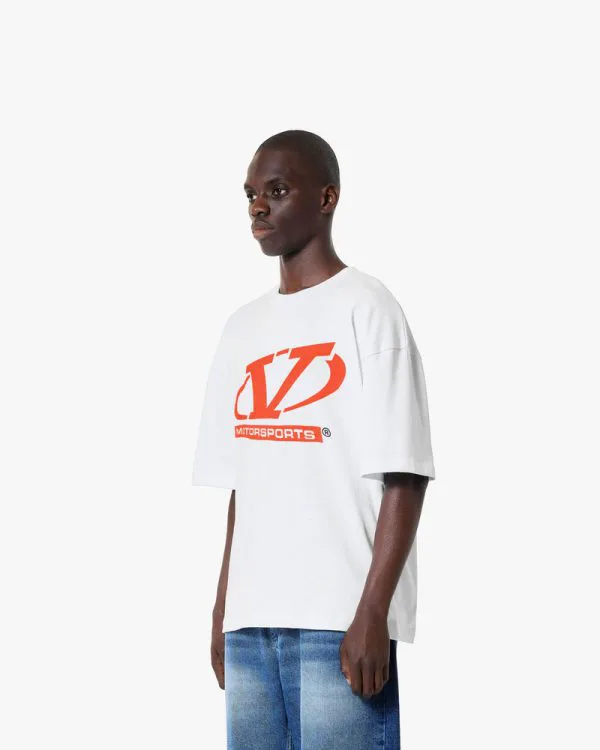 MOTORSPORTS TEE WHITE - T-Shirts - streetwear Avenue Wear