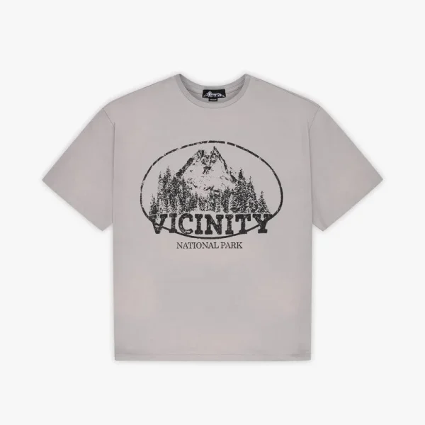 Mountain tee grey - Avenue Wear