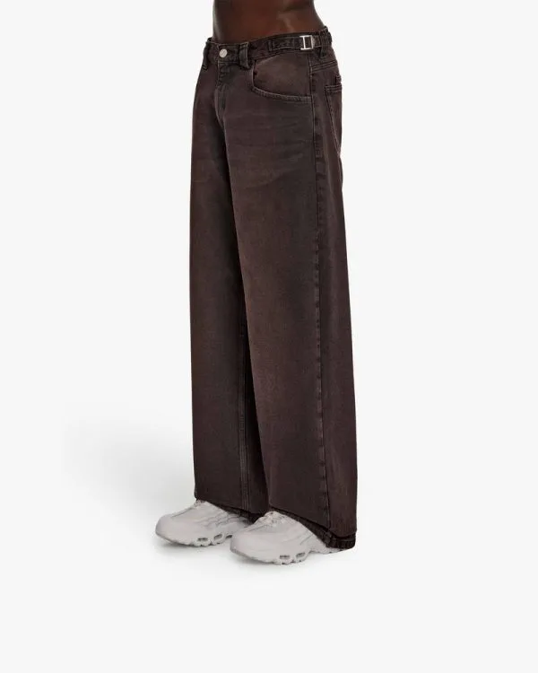 MUDD BROWN DENIM - Pantalons & Jorts - streetwear Avenue Wear