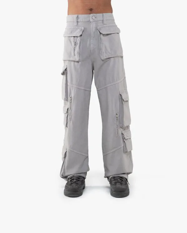 MULTIPOCKET CARGOPANTS DARK GREY - Pantalons & Jorts - streetwear Avenue Wear