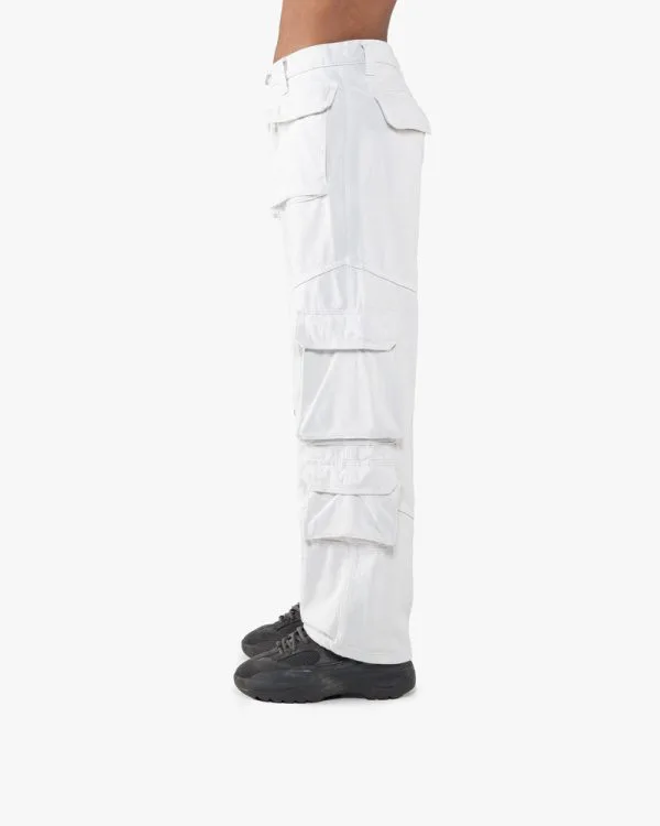 MULTIPOCKET CARGOPANTS LIGHT GREY - Pantalons & Jorts - streetwear Avenue Wear