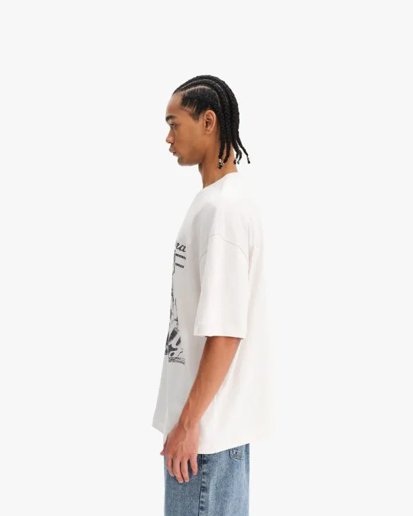 NIGHTCLUB TEE BEIGE - T-Shirts - streetwear Avenue Wear
