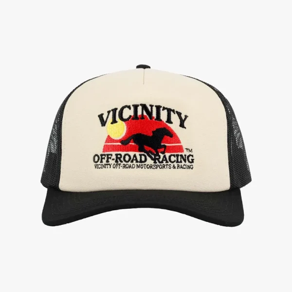 Offroad racing cap black - Avenue Wear