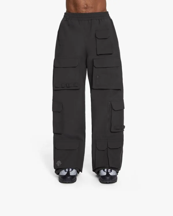 ONYX CARGO BLACK - Pantalons & Jorts - streetwear Avenue Wear