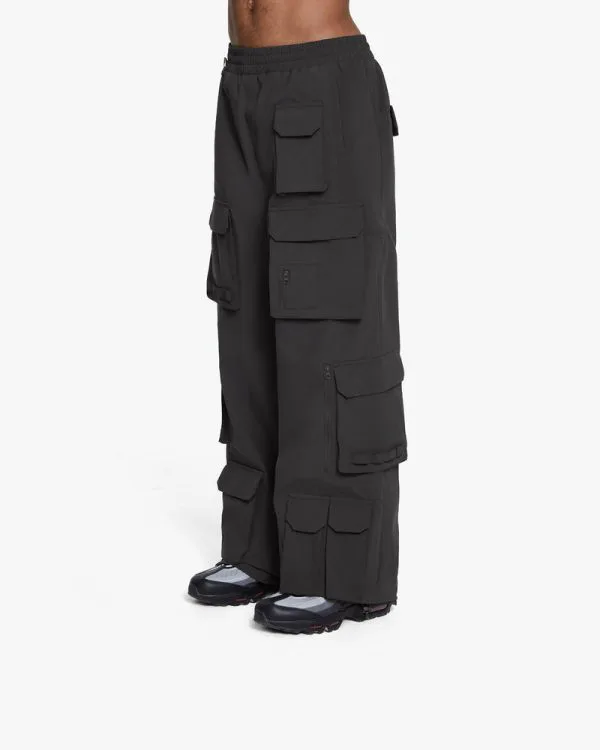 ONYX CARGO BLACK - Pantalons & Jorts - streetwear Avenue Wear