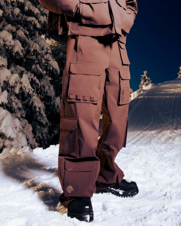 ONYX CARGO BROWN - Pantalons & Jorts - streetwear Avenue Wear