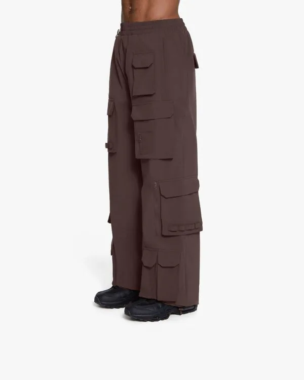 ONYX CARGO BROWN - Pantalons & Jorts - streetwear Avenue Wear
