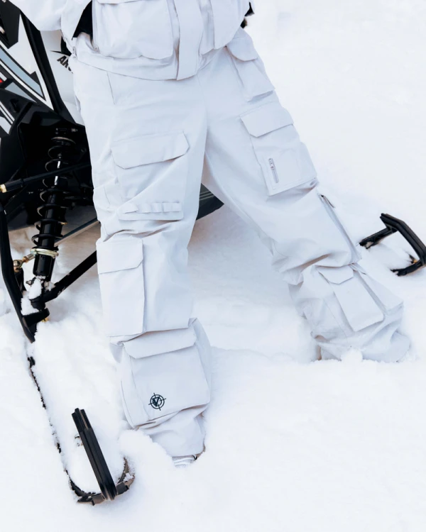 ONYX CARGO LIGHT GREY - Pantalons & Jorts - streetwear Avenue Wear