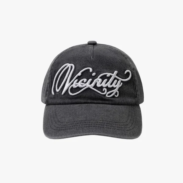 Ornament denim cap black - Avenue Wear