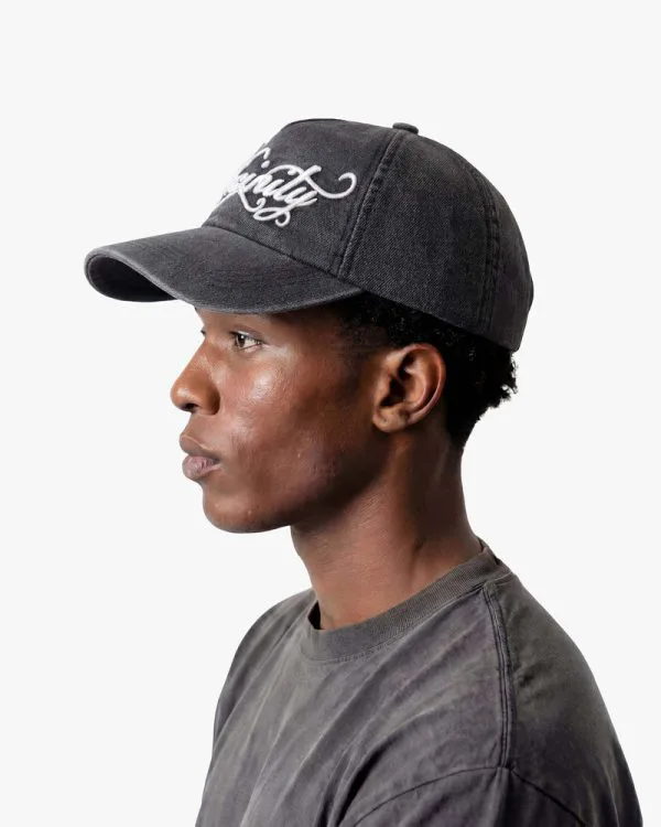 ORNAMENT DENIM CAP BLACK - Pantalons & Jorts - streetwear Avenue Wear
