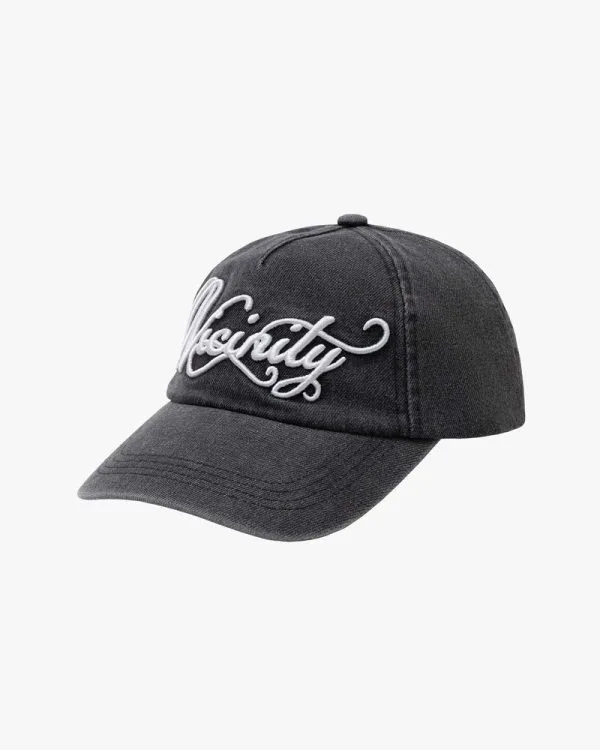 ORNAMENT DENIM CAP BLACK - Pantalons & Jorts - streetwear Avenue Wear