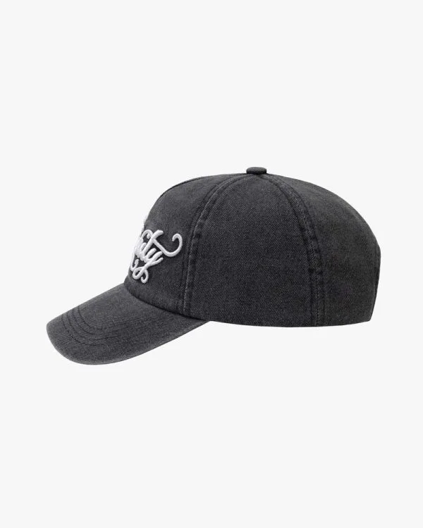 ORNAMENT DENIM CAP BLACK - Pantalons & Jorts - streetwear Avenue Wear