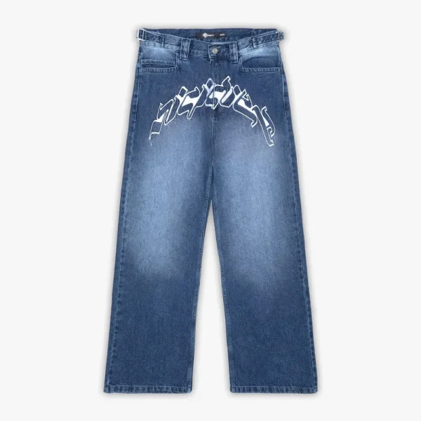 Outlined mirage denim dark blue white - Avenue Wear