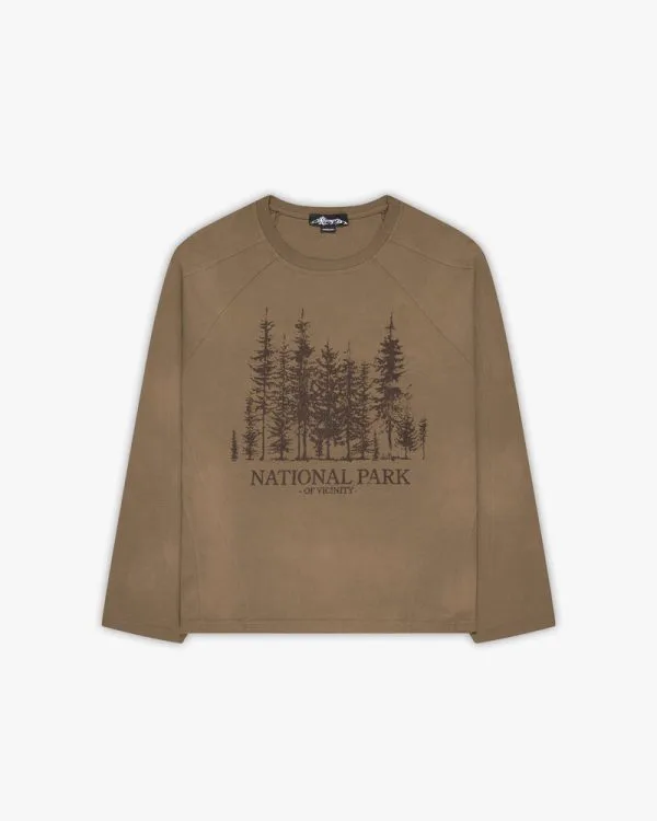 Pinetrees longsleeve beige - Avenue Wear