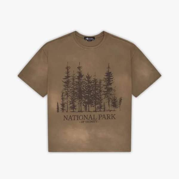 Pinetrees tee beige - Avenue Wear