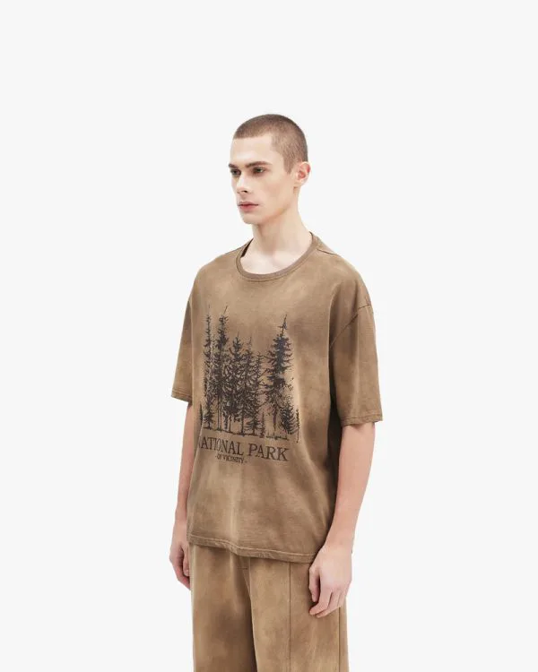 PINETREES TEE BEIGE - T-Shirts - streetwear Avenue Wear