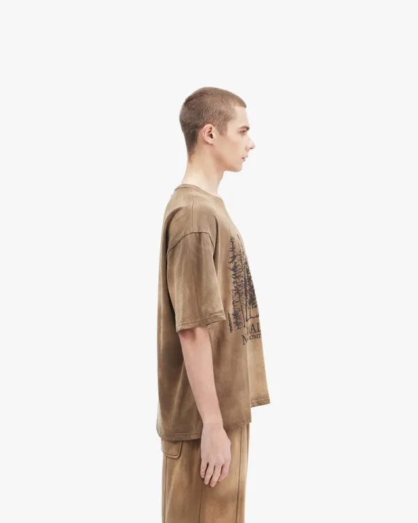 PINETREES TEE BEIGE - T-Shirts - streetwear Avenue Wear