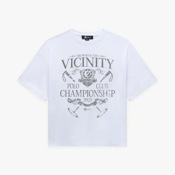 Polo club tee white - Avenue Wear