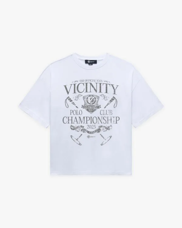 Polo club tee white - Avenue Wear