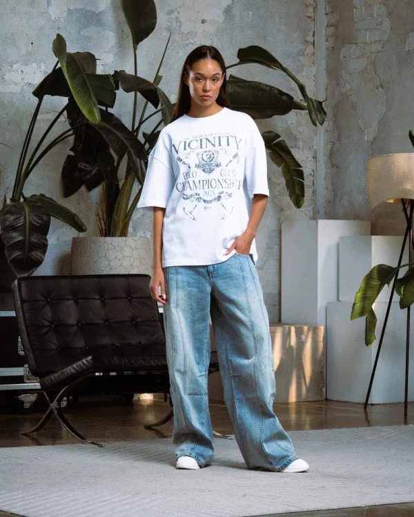 POLO CLUB TEE WHITE - Sweats & Hoodies - streetwear Avenue Wear