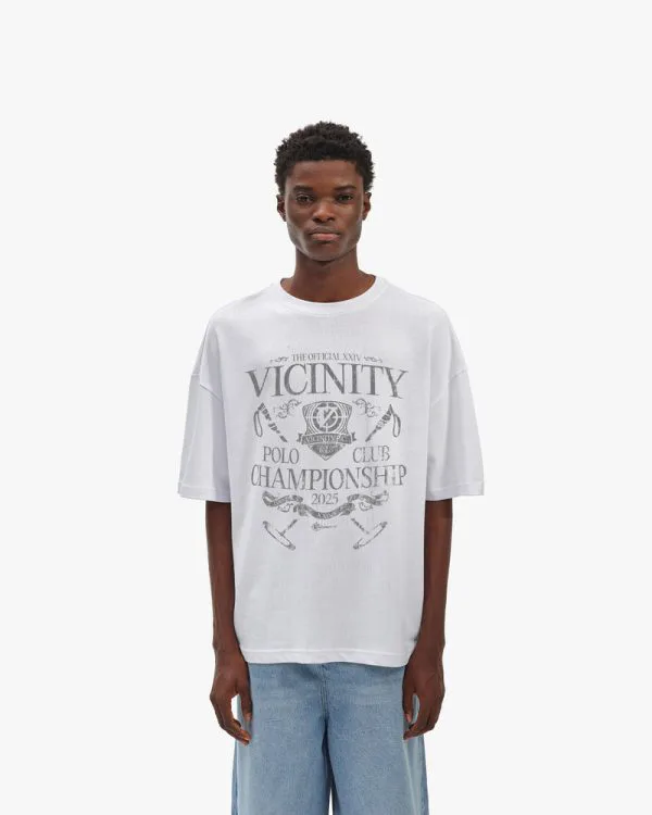 POLO CLUB TEE WHITE - Sweats & Hoodies - streetwear Avenue Wear