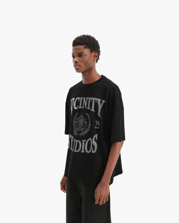 PRESTIGE TEE BLACK - Sweats & Hoodies - streetwear Avenue Wear