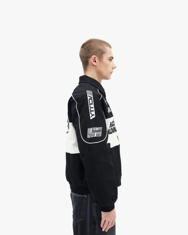 RACING JACKET BLACK - Vestes - streetwear Avenue Wear