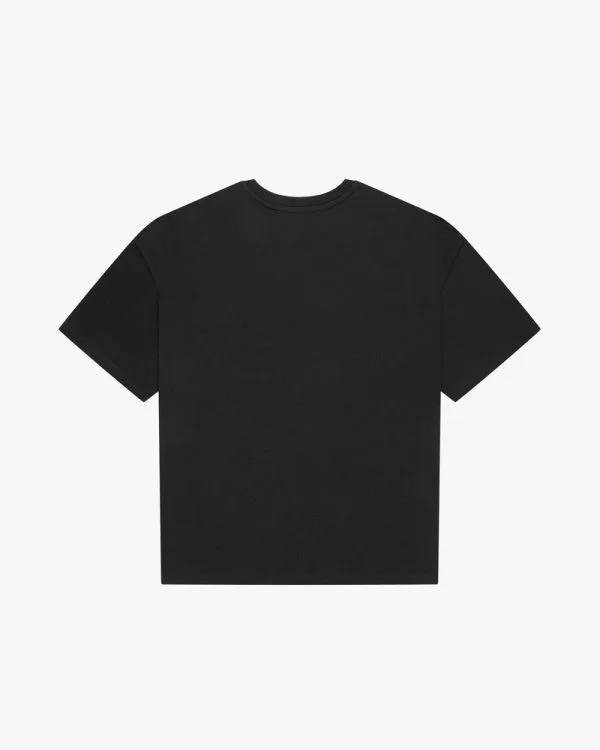 RACING LOGOS TEE BLACK - T-Shirts - streetwear Avenue Wear