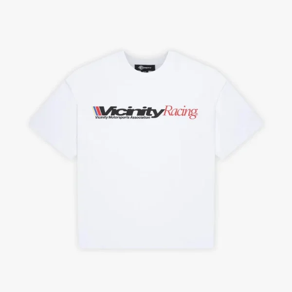 Racing tee white - Avenue Wear