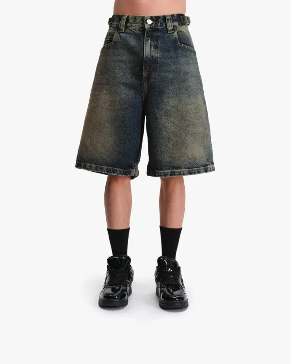 RANGER DENIM JORTS - Pantalons & Jorts - streetwear Avenue Wear