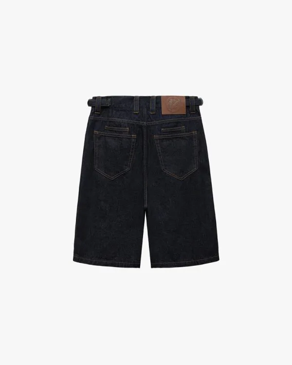 RAW DENIM JORTS - Pantalons & Jorts - streetwear Avenue Wear