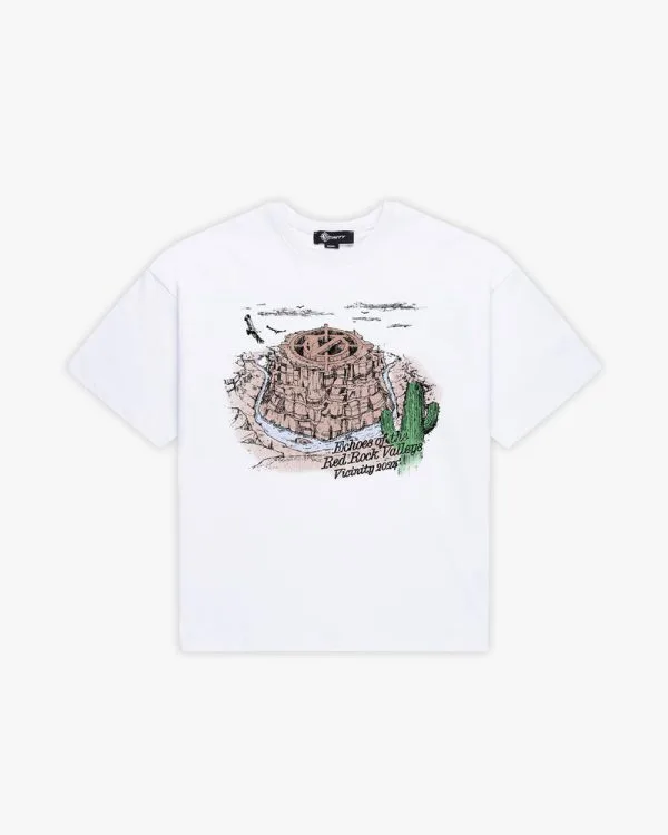 Redrock tee white - Avenue Wear