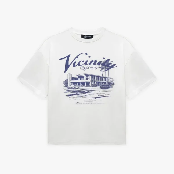 Resort tee beige - Avenue Wear