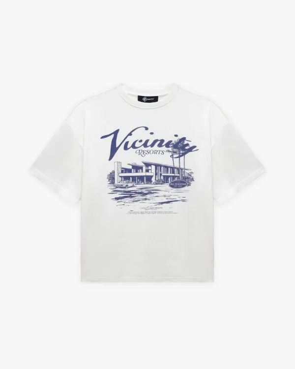 Resort tee beige - Avenue Wear