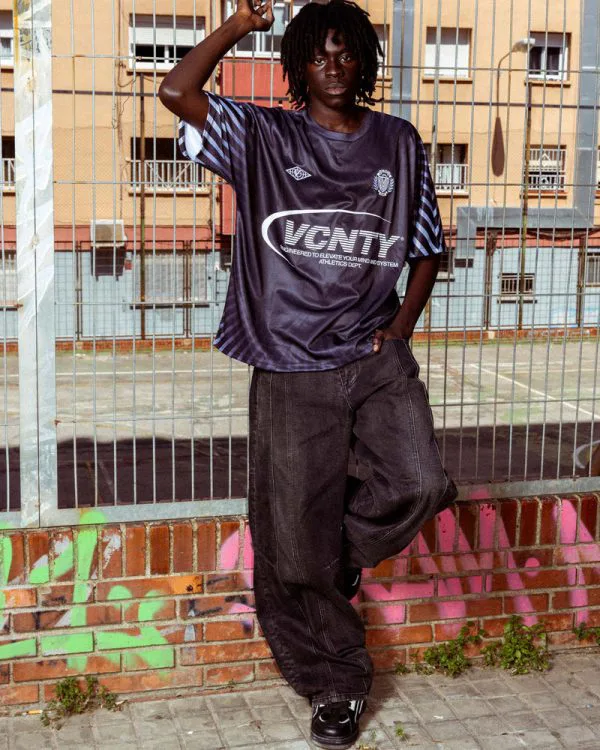 RISING SHINE JERSEY BLACK - Jerseys - streetwear Avenue Wear