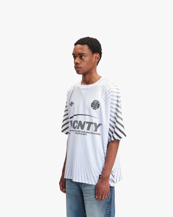 RISING SHINE JERSEY WHITE - Jerseys - streetwear Avenue Wear