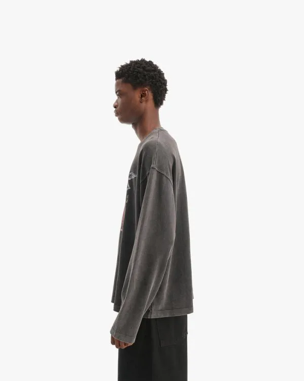 ROUTE LONGSLEEVE VINTAGE BLACK - Sweats & Hoodies - streetwear Avenue Wear