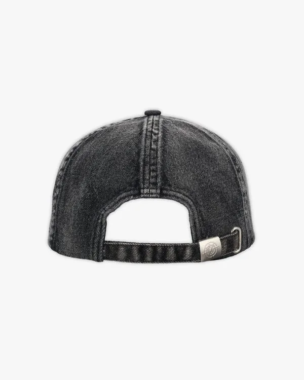 SCRIPT DENIM CAP BLACK - Pantalons & Jorts - streetwear Avenue Wear