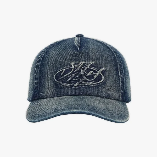 Script denim cap blue - Avenue Wear