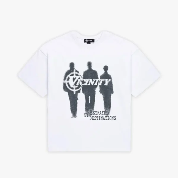 Shadow tee white - Avenue Wear